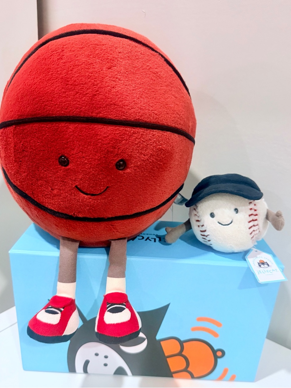 Jellycat Amuseables Sports Bundle – Basketball & Baseball Authentic! BNWT